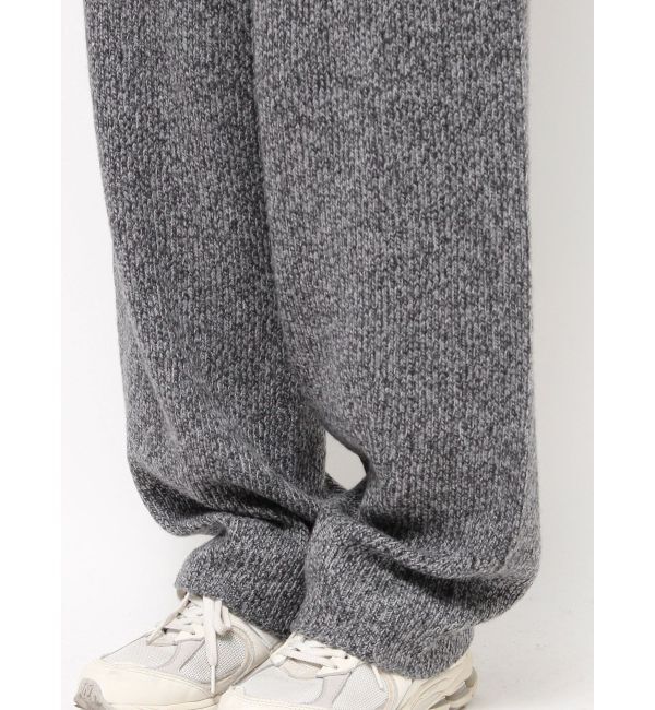 Ungrid「メランジニットルーズパンツ」|その他|