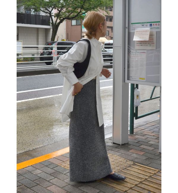 Ungrid「ラメニットアイラインスカート」|スカート|