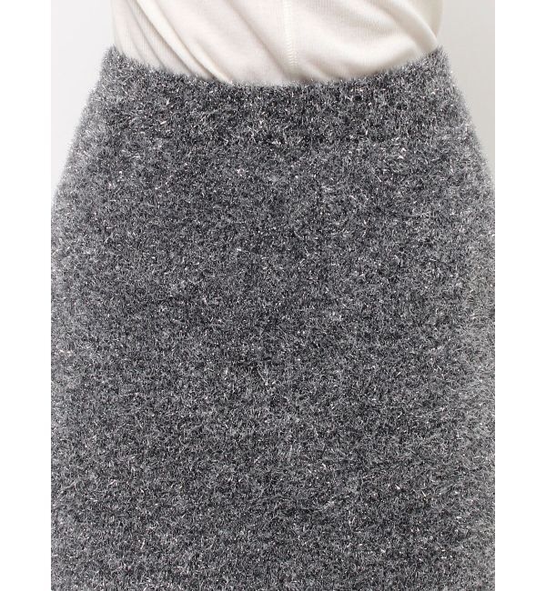 Ungrid「ラメニットアイラインスカート」|スカート|