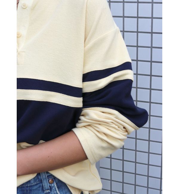Ungrid「バイカラーポロシャツ」|ポロシャツ|