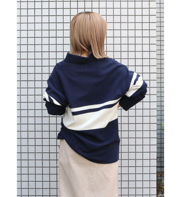 Ungrid「バイカラーポロシャツ」|ポロシャツ|