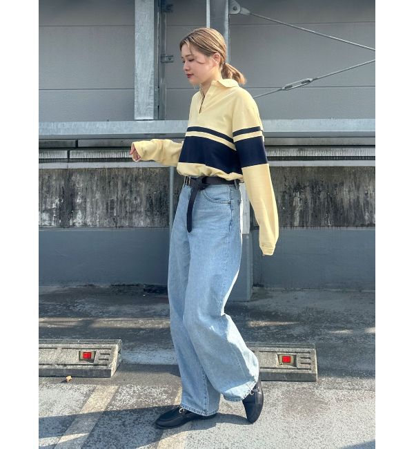 Ungrid「バイカラーポロシャツ」|ポロシャツ|