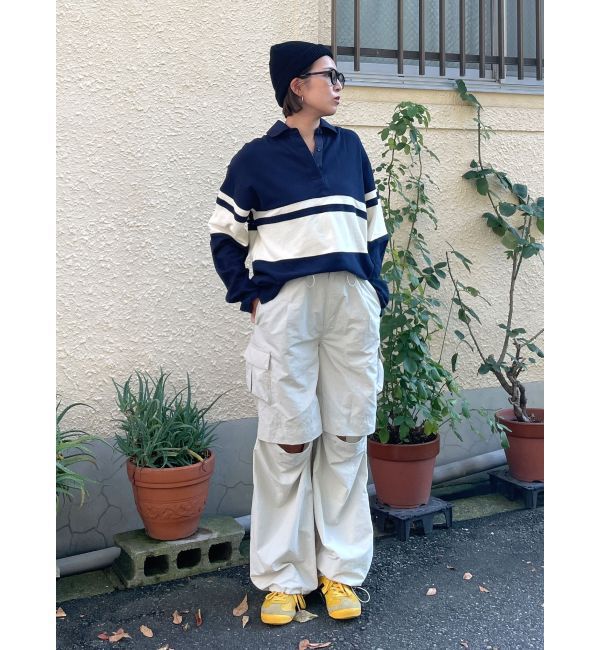 Ungrid「バイカラーポロシャツ」|ポロシャツ|