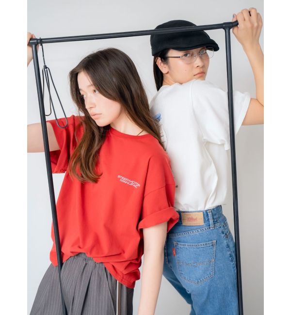 Ungrid「カープリントロゴTee」|Tシャツ・カットソー|