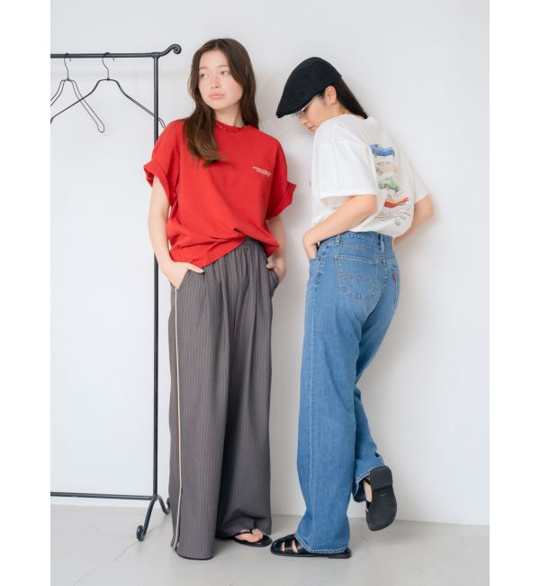 Ungrid「カープリントロゴTee」|Tシャツ・カットソー|