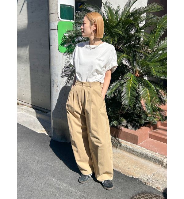 Ungrid「カープリントロゴTee」|Tシャツ・カットソー|