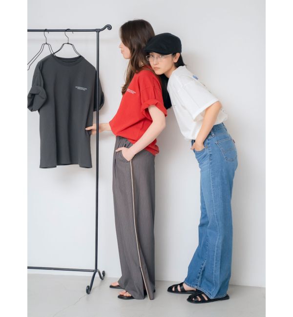 Ungrid「カープリントロゴTee」|Tシャツ・カットソー|