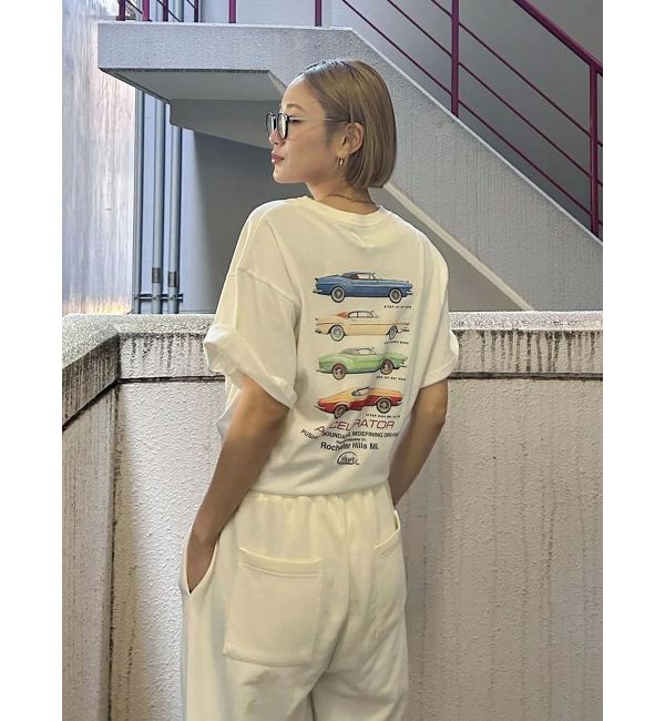 Ungrid「カープリントロゴTee」|Tシャツ・カットソー|