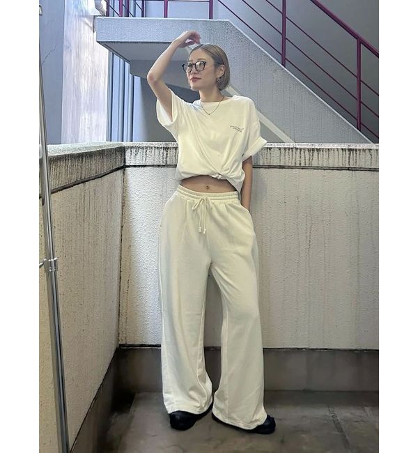 Ungrid「カープリントロゴTee」|Tシャツ・カットソー|