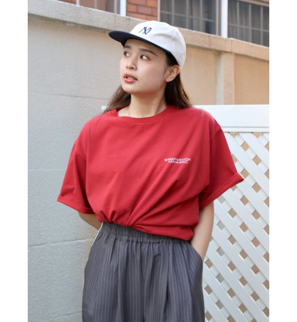 Ungrid「カープリントロゴTee」|Tシャツ・カットソー|