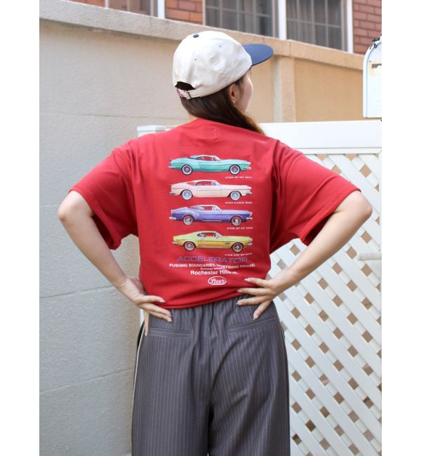 Ungrid「カープリントロゴTee」|Tシャツ・カットソー|