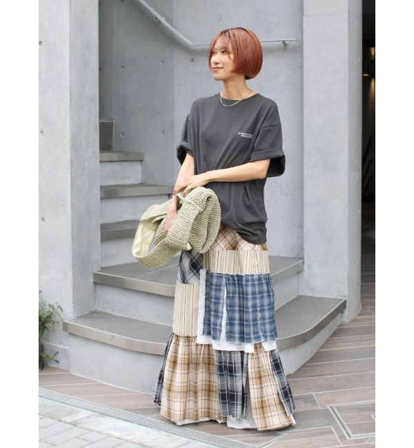 Ungrid「カープリントロゴTee」|Tシャツ・カットソー|