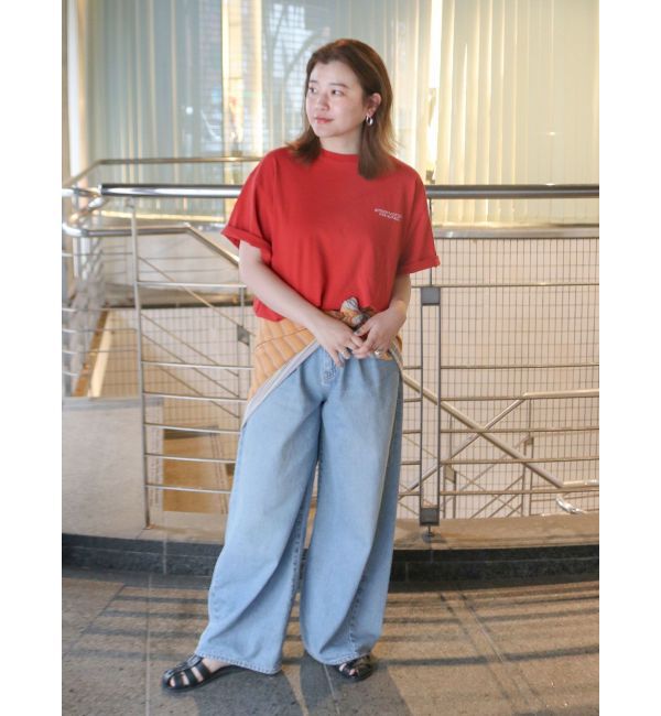 Ungrid「カープリントロゴTee」|Tシャツ・カットソー|