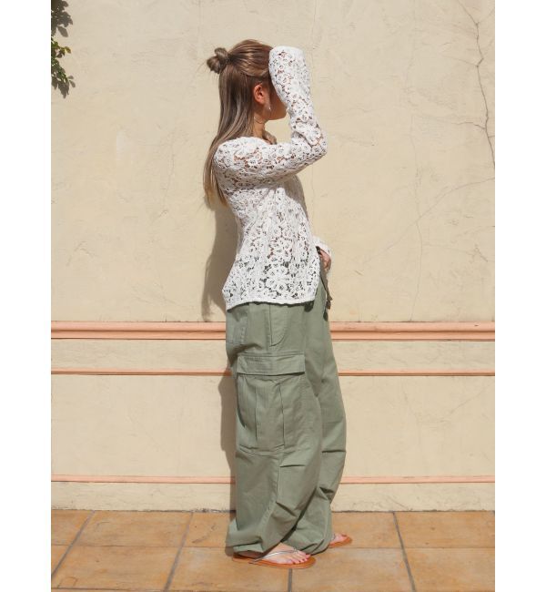 Ungrid「WAIPER別注 ミリタリーオーバーパンツ」|その他|