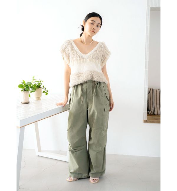 Ungrid「WAIPER別注 ミリタリーオーバーパンツ」|その他|