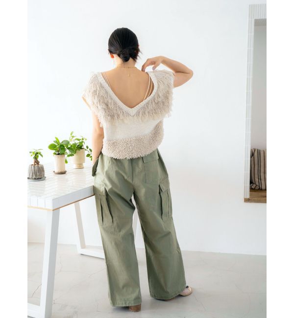 Ungrid「WAIPER別注 ミリタリーオーバーパンツ」|その他|