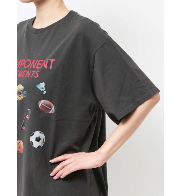 Ungrid「スポーツデザインロゴTee」|Tシャツ・カットソー|