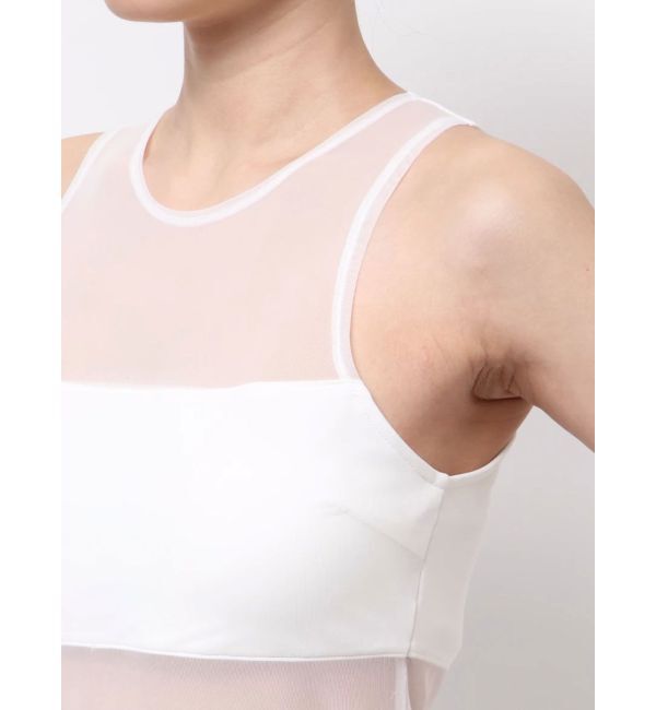 Ungrid「【Htage】チュールデザインボディスーツ」|タンクトップ|