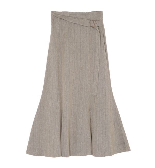 LAGUNAMOON「ウエストラペルツイードマーメイドスカート」|スカート|