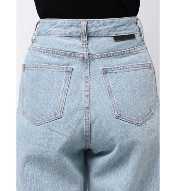 LAGUNAMOON「【追加生産】ワイドフレアデニムパンツ」|デニム|