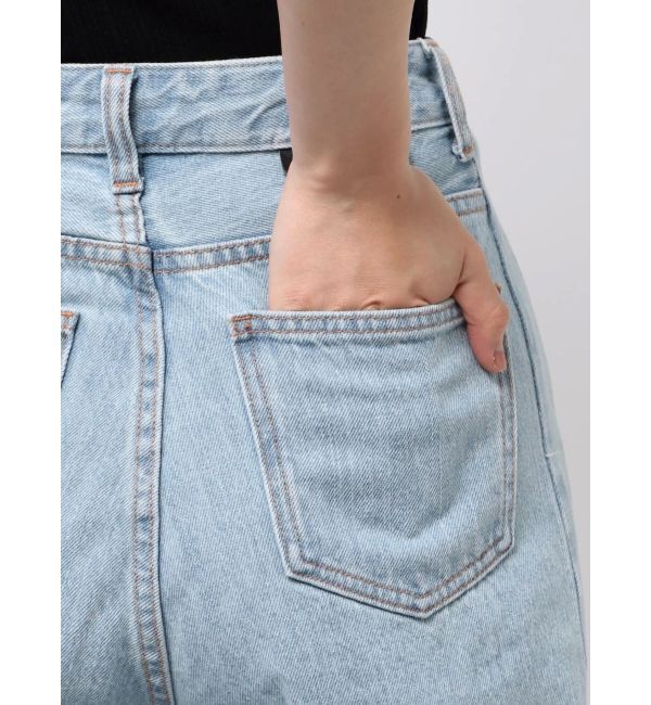 LAGUNAMOON「【追加生産】ワイドフレアデニムパンツ」|デニム|