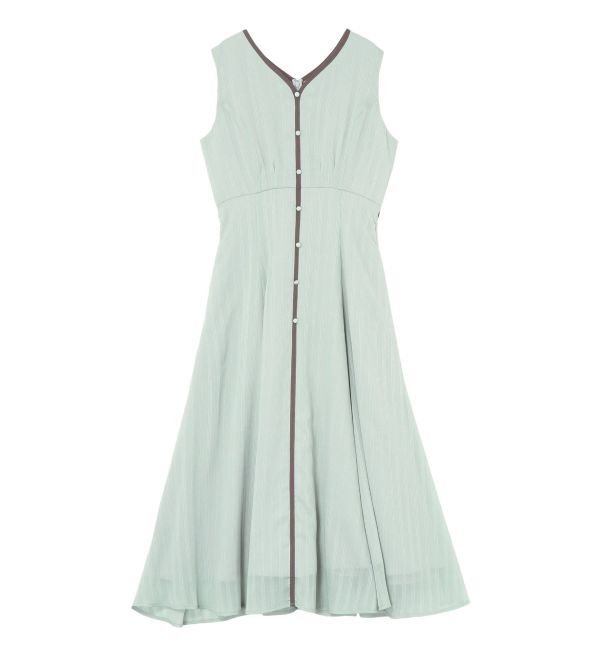 LAGUNAMOON「【追加生産】バイカラーパイピングワンピース」|ワンピース|