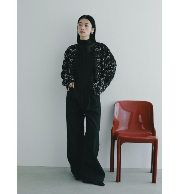 LAGUNAMOON「【WEB限定カラーあり】コードエンブロイダリーニットカーデ」|カーディガン|