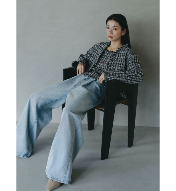 LAGUNAMOON「テープヤーンツイードジャケット」|その他|