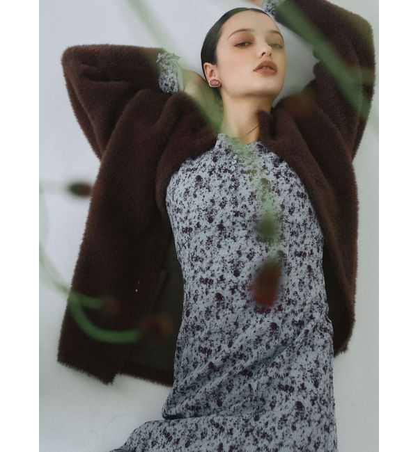 LAGUNAMOON「【REVIVAL】ミニシャギーセッケツニットカーデ」|カーディガン|