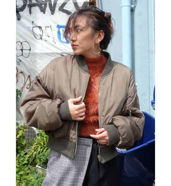 EVRIS「ボアリバーシブルMA-1」|ブルゾン・スタジャン|