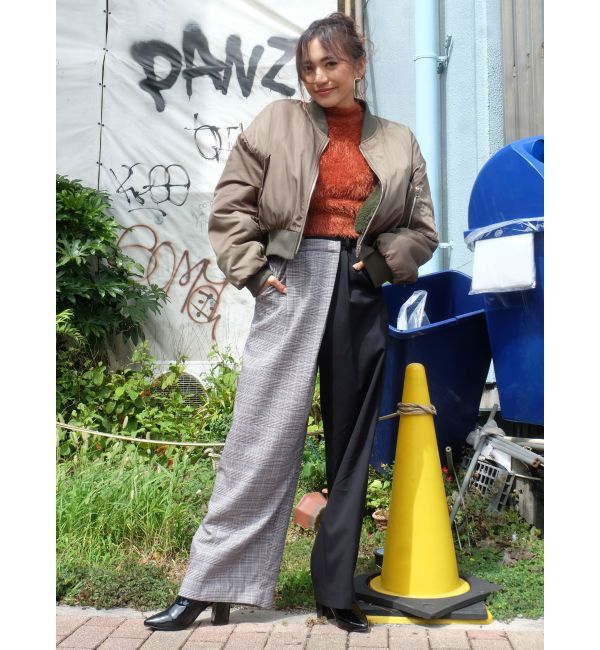 EVRIS「ボアリバーシブルMA-1」|ブルゾン・スタジャン|