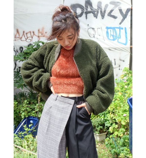 EVRIS「ボアリバーシブルMA-1」|ブルゾン・スタジャン|