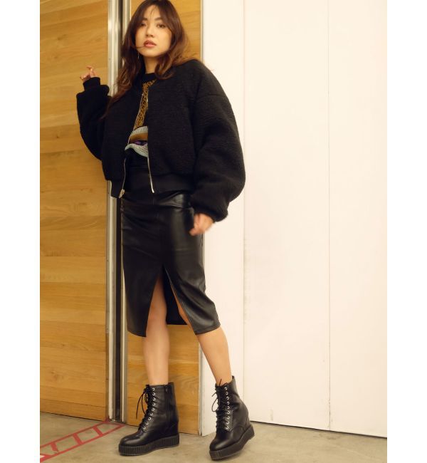 EVRIS「ボアリバーシブルMA-1」|ブルゾン・スタジャン|