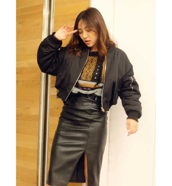 EVRIS「ボアリバーシブルMA-1」|ブルゾン・スタジャン|