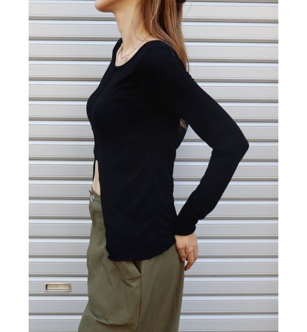 EVRIS「シアーカットワークトップス」|Tシャツ・カットソー|