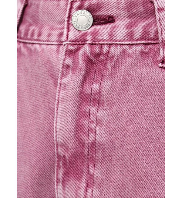 EVRIS「BACKスラッシュワイドデニムパンツ」|デニム|