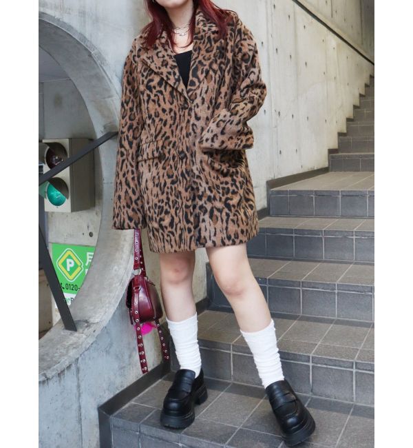 EVRIS「シャギーオーバーサイズジャケット」|テーラードジャケット|