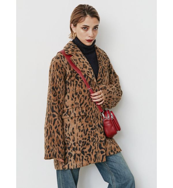 EVRIS「シャギーオーバーサイズジャケット」|テーラードジャケット|