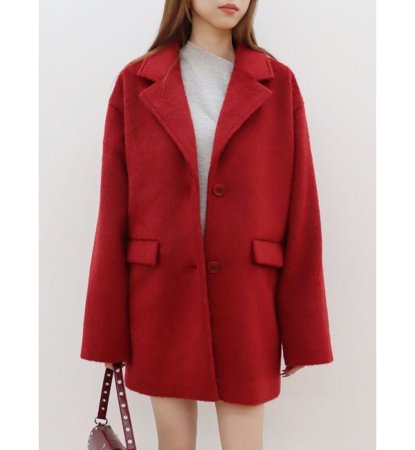 EVRIS「シャギーオーバーサイズジャケット」|テーラードジャケット|