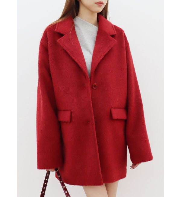 EVRIS「シャギーオーバーサイズジャケット」|テーラードジャケット|