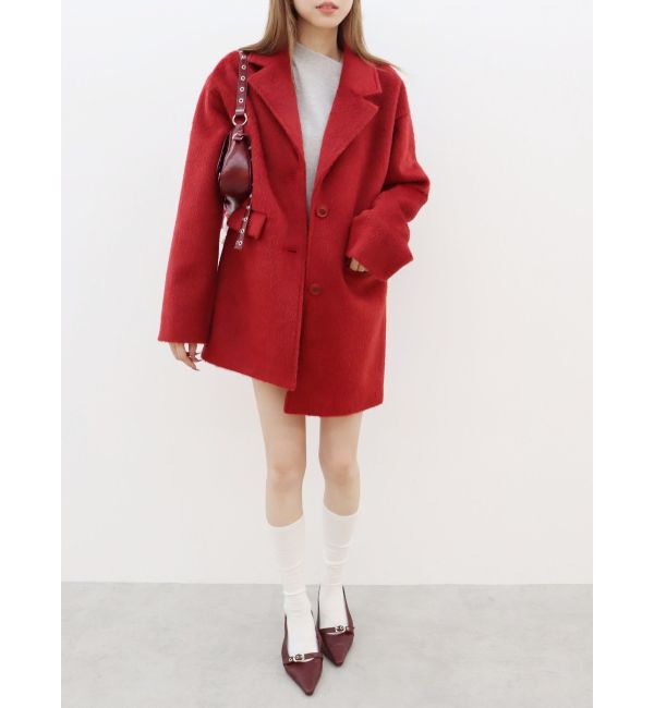 EVRIS「シャギーオーバーサイズジャケット」|テーラードジャケット|