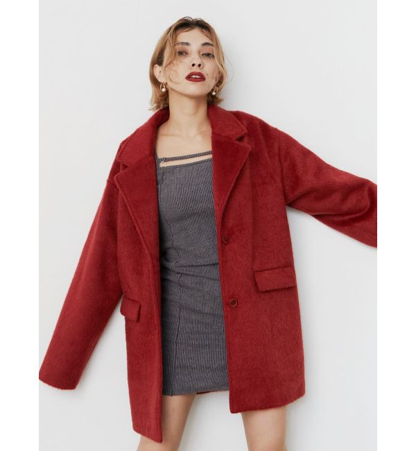 EVRIS「シャギーオーバーサイズジャケット」|テーラードジャケット|