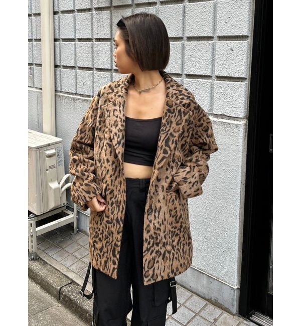 EVRIS「シャギーオーバーサイズジャケット」|テーラードジャケット|