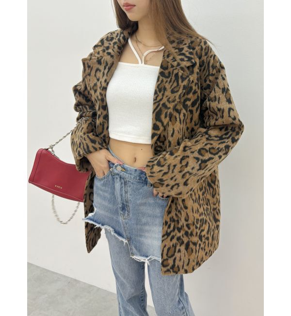 EVRIS「シャギーオーバーサイズジャケット」|テーラードジャケット|ミックス