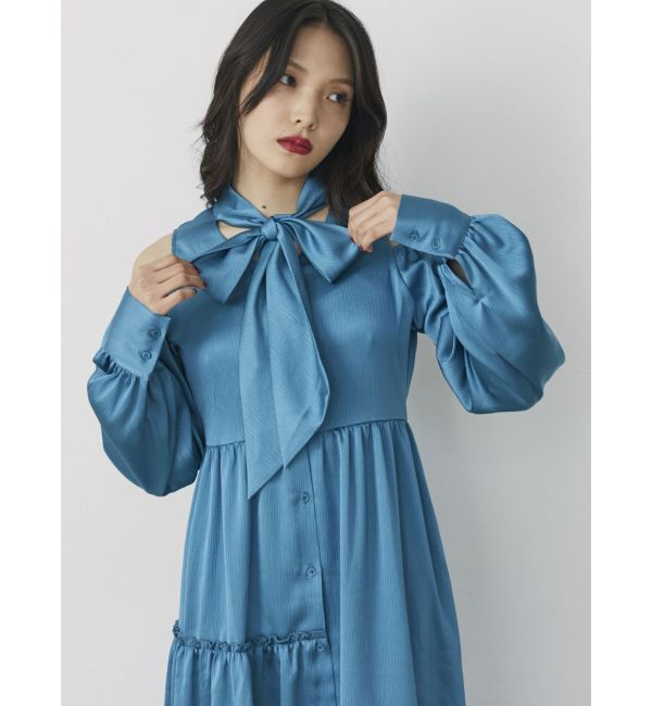 jouetie「カットアウトショルダーワンピース」|ワンピース|