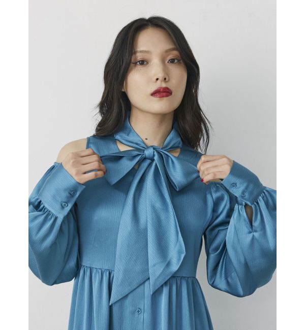 jouetie「カットアウトショルダーワンピース」|ワンピース|