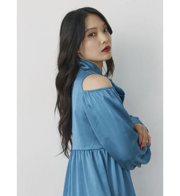 jouetie「カットアウトショルダーワンピース」|ワンピース|