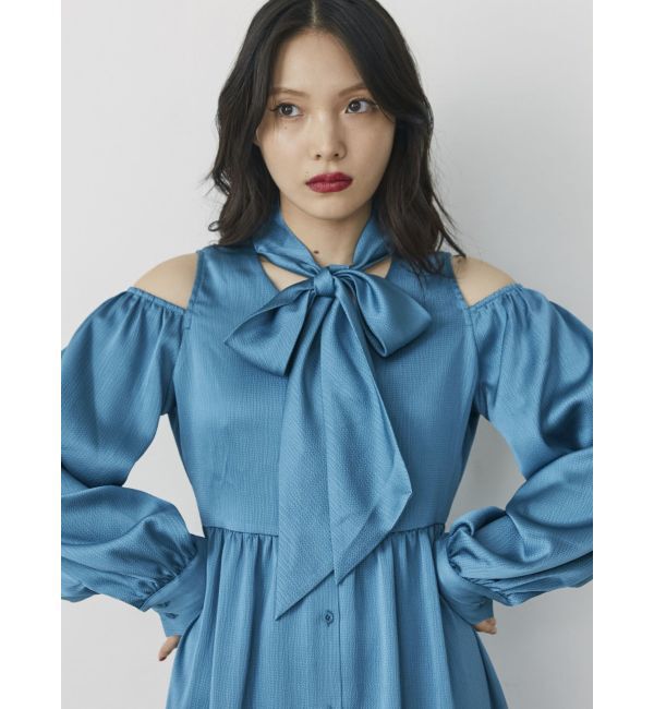 jouetie「カットアウトショルダーワンピース」|ワンピース|