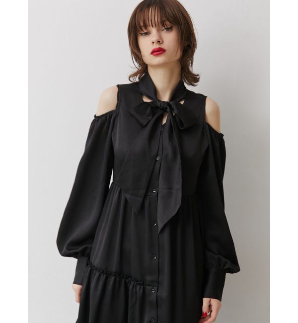 jouetie「カットアウトショルダーワンピース」|ワンピース|