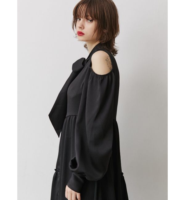 jouetie「カットアウトショルダーワンピース」|ワンピース|